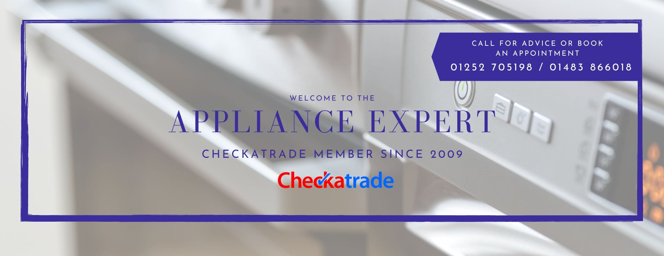 Appliance Expert Domestic is a trusted member of Checkatrade